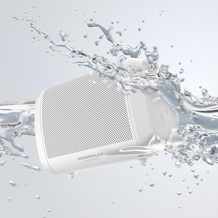 VONMÄHLEN – Air Beats Mini kabelloser Bluetooth Lautsprecher mit unverwechselbarem Sound – wasserdic