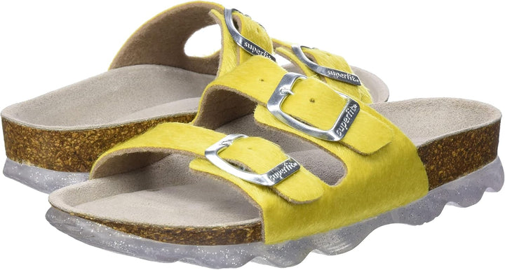 Superfit Mädchen Jellies 1009119 Pantoffeln 27 EU Gerb Yellow, 27 EU Gerb Yellow