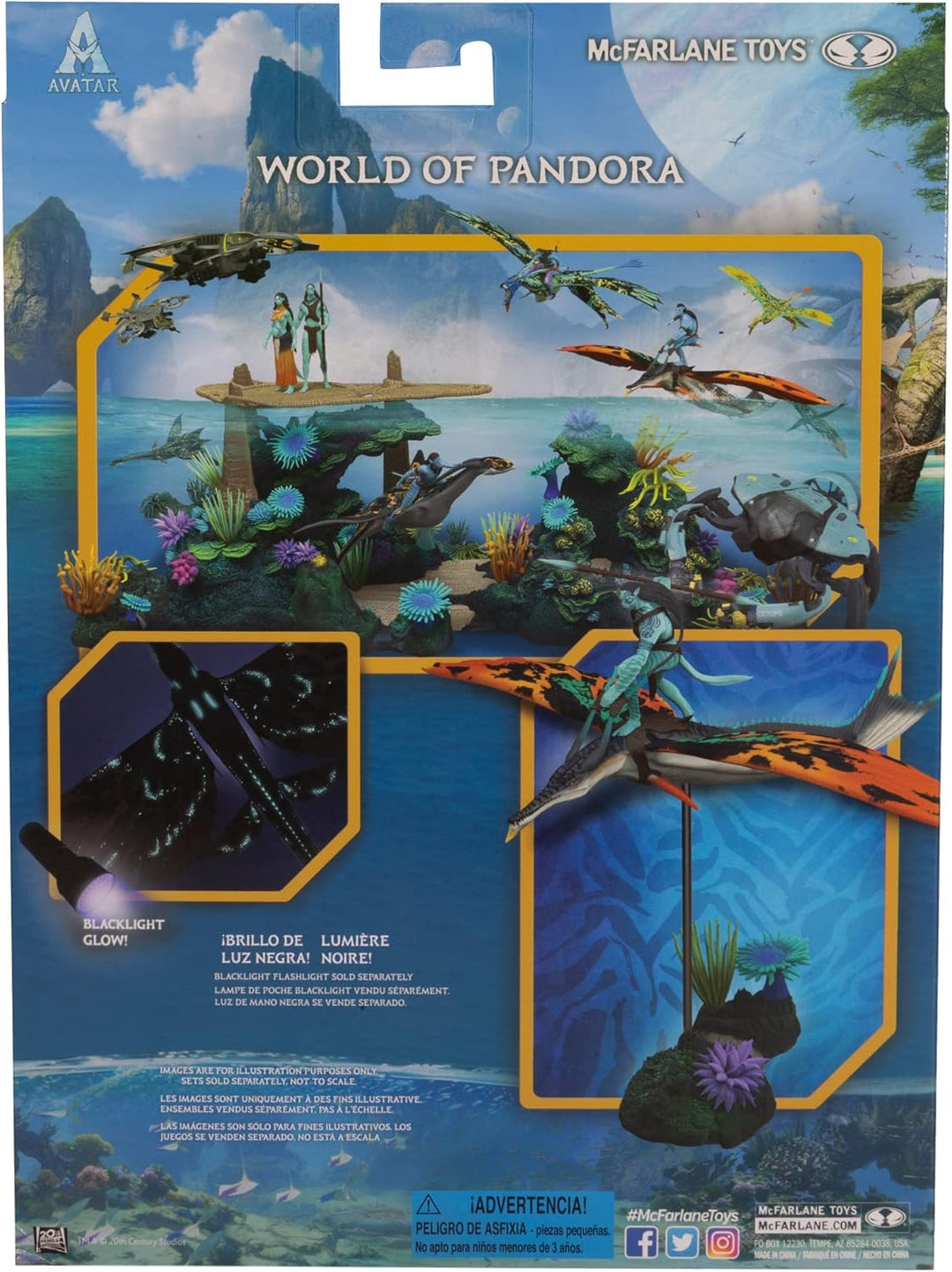 Avatar: The Way of Water Deluxe Large Actionfiguren Tonowari & Skimwing