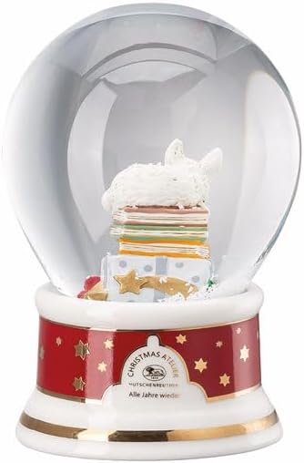 Hutschenreuther Weihnachten Sammelserie Weihnachtslieder 2025 "Alle Jahre Wieder Schneekugel Höhe 12