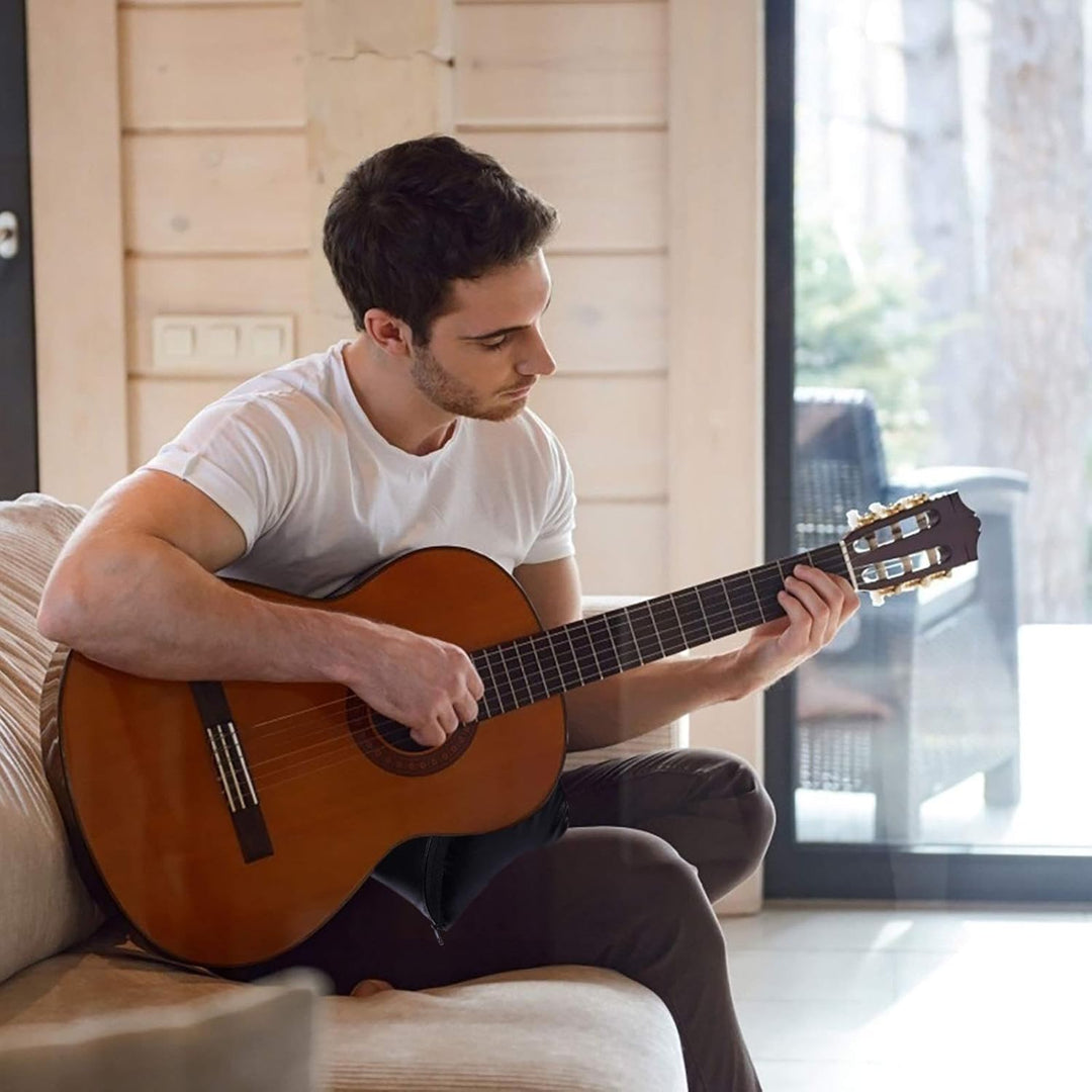 Elektrische Gitarre Zubehör Praktische Gitarre Kissen Gitarre Bass Pad PU Leder Abdeckung Eingebaute