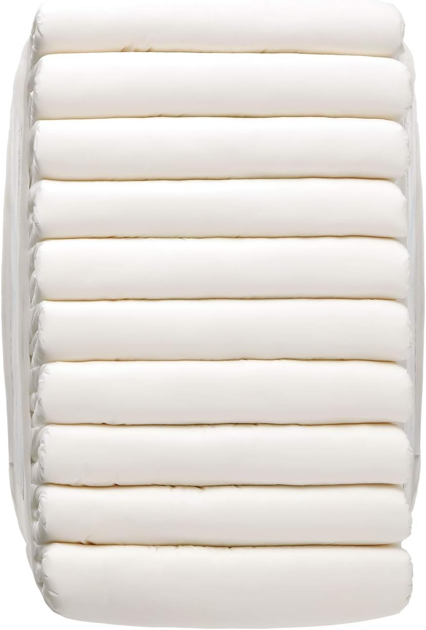 LittleForBig Erwachsenen Windeln 10 Stück-ABDry Weisse Windeln (Large 36"-46") L (10 Stück), L (10 S