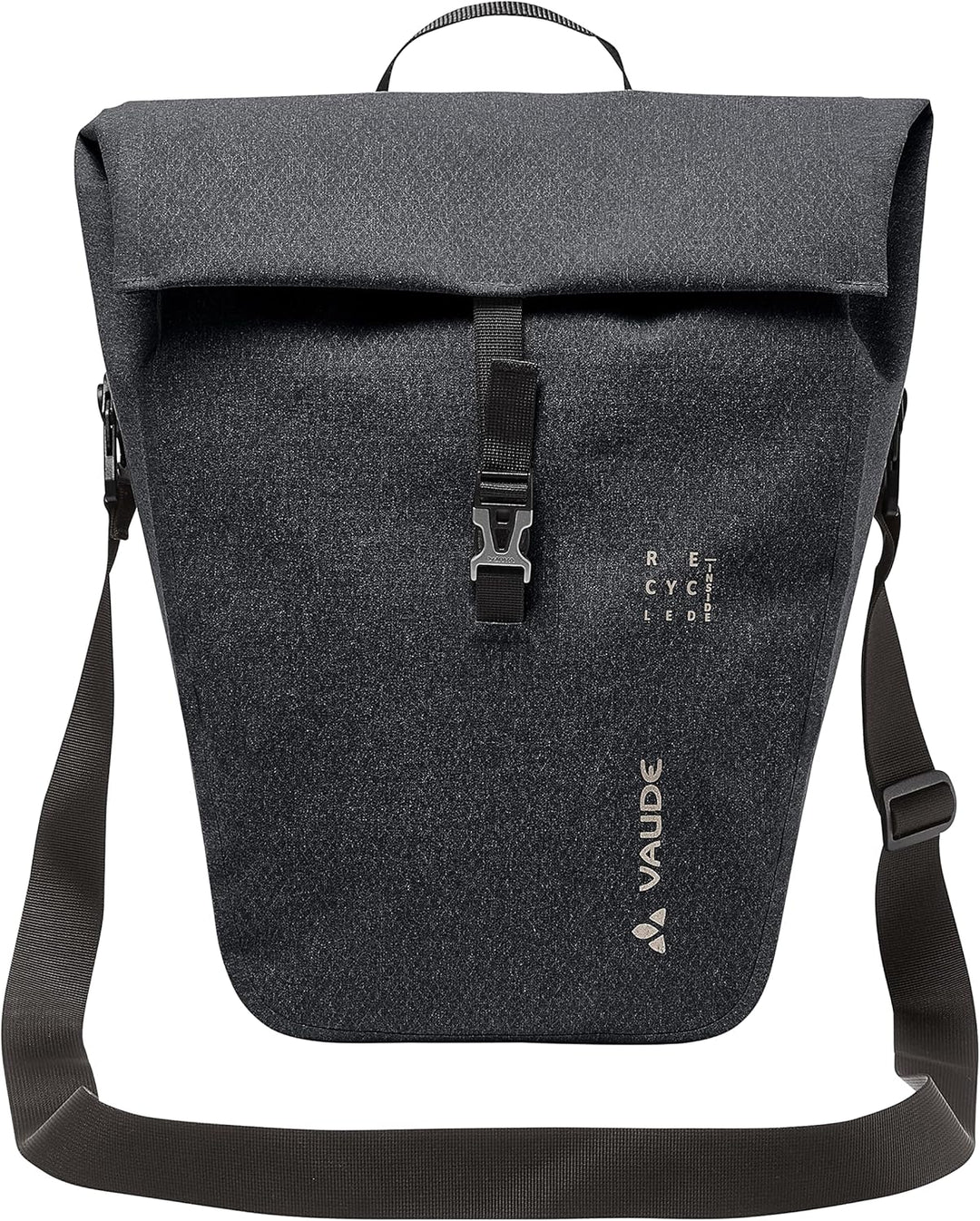 VAUDE ReCycle Commute Single - Fahrradtasche - 1 Hinterradtasche (20 Liter) - wasserdicht - Made in
