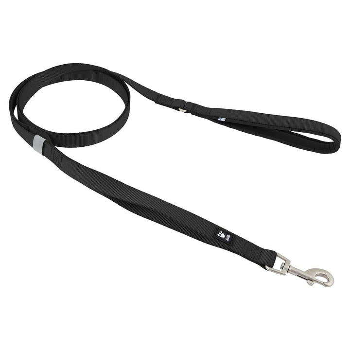 Hurtta Weekend Warrior Standard Leine (BlackBerry, Schwarz, 180cm*20mm) blackberry, Schwarz 180cm*20