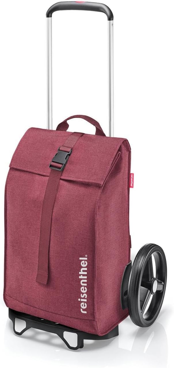 reisenthel Citycruiser Twist Maroon – Praktische Einkaufstasche mit Mehreren grossen Fächern als Tro