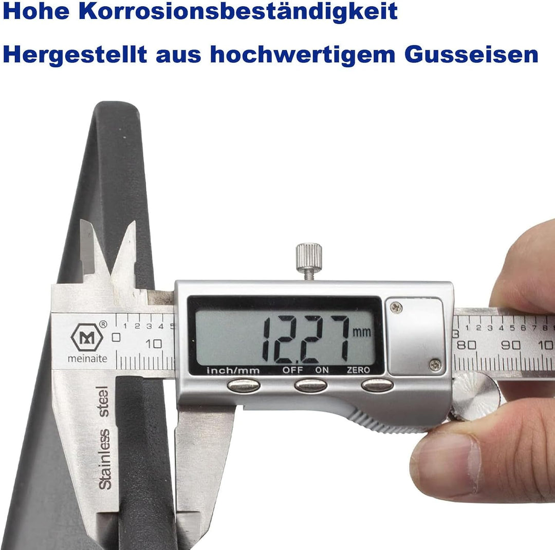 44,5CM Gusseisen Grillrost und Grillplatte Set für Weber Spirit I &amp; II 200 Serie(mit vorderen Bedien