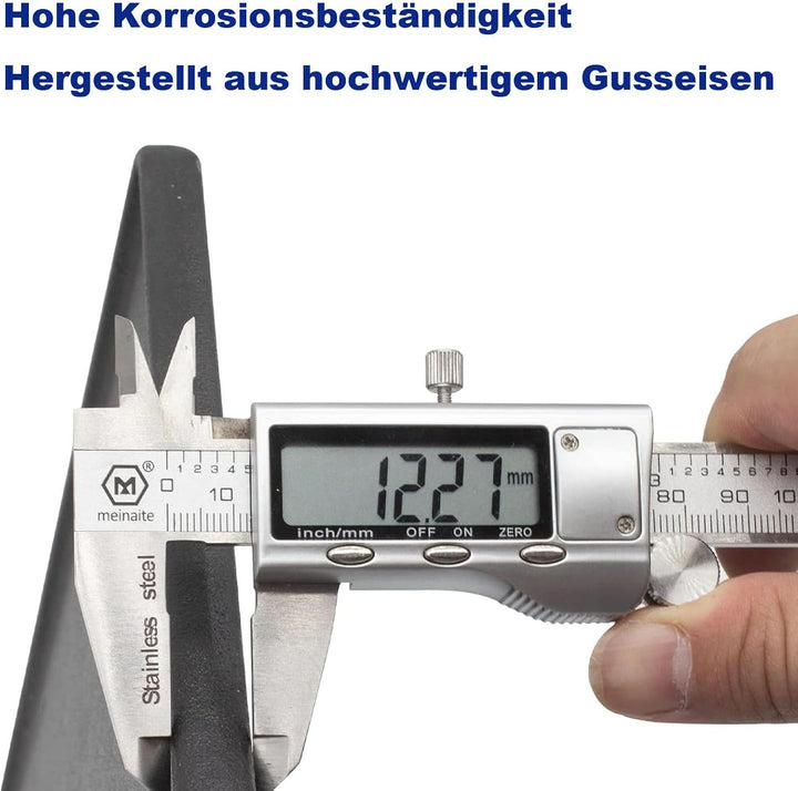 44,5CM Gusseisen Grillrost und Grillplatte Set für Weber Spirit I &amp; II 200 Serie(mit vorderen Bedien