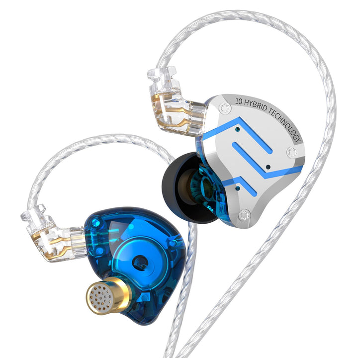 Yinyoo KZ ZS10 Pro In Ear Monitor Earphone 4BA and 1DD KZ Earbuds, Ear Hybrid Headphones Zs10 Pro IE