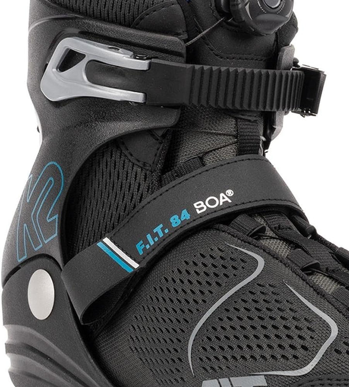 K2 Skates Herren Inline Skates F.I.T. 84 BOA, grey - blue, 30G0615 EU: 41.5 (UK: 7.5 / US: 8.5) grey