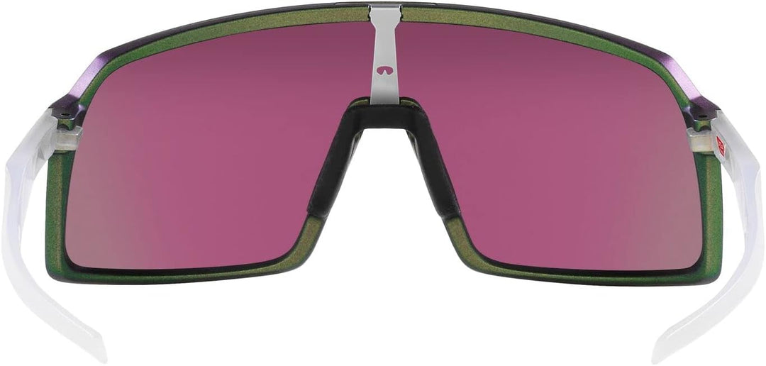 Oakley Herren Oo9406 Sutro Sonnenbrille, Matt-silber-grün Colorshift/Prizm Road Jade