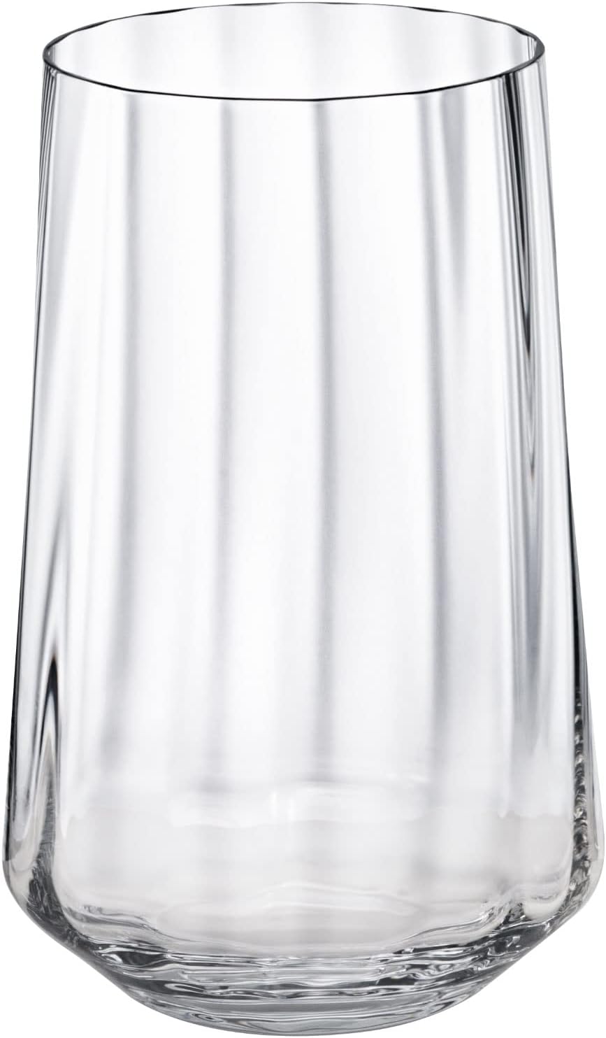 Georg Jensen Bernadotte Tall Tumbler Glass Crystalline 38 Cl, 6 Pcs
