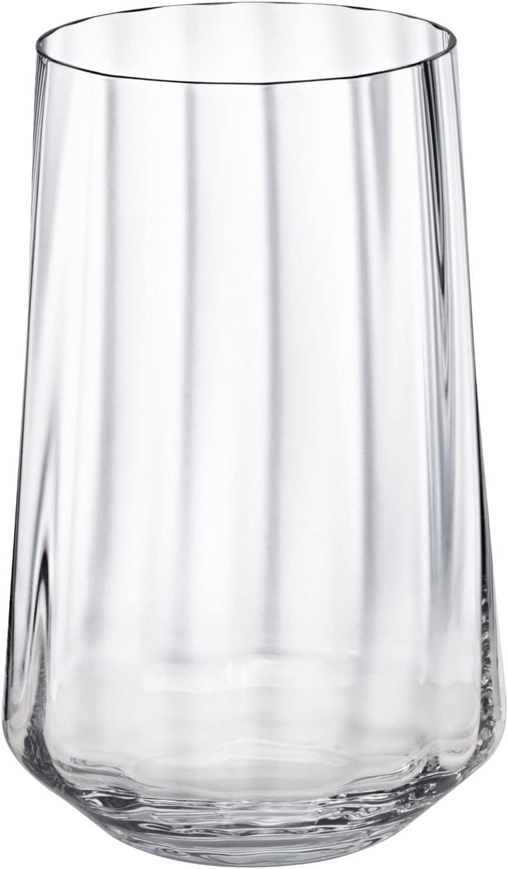 Georg Jensen Bernadotte Tall Tumbler Glass Crystalline 38 Cl, 6 Pcs