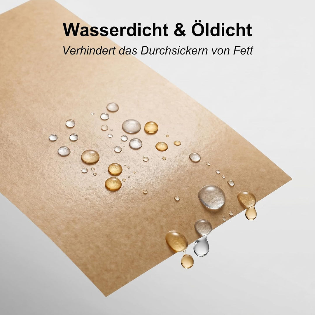 UPKOCH 100 Stück Pergamentpapier Zum Backen 25X35Cm Pfas Frei Backpapier Ohne Pfas FüR Backbleche Lu