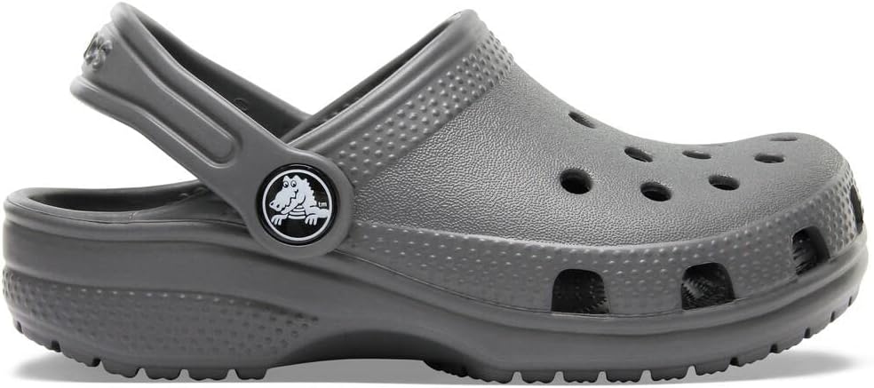 Crocs Unisex Kids Classic Clog T 19/20 EU Slate Grey, 19/20 EU Slate Grey
