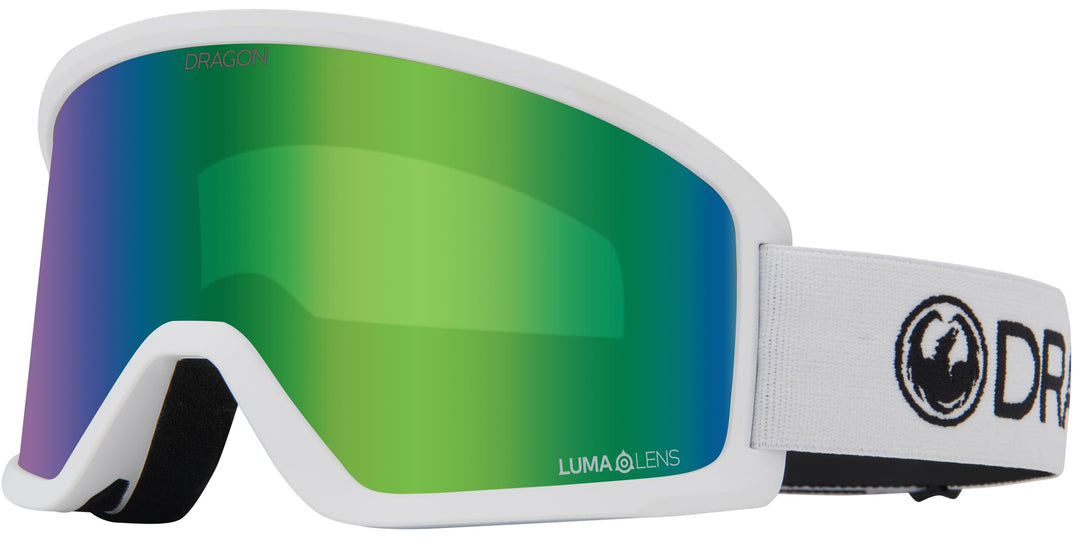 Dragon DX3 OTG maschera White Green ION AI22 Weiss M, Weiss M