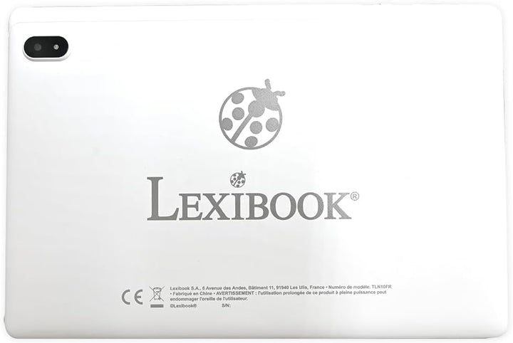 Lexibook, Lexipad 10 Zoll Tablet Ludo auf Android, entworfen für die ganze Familie, Lerninhalte und