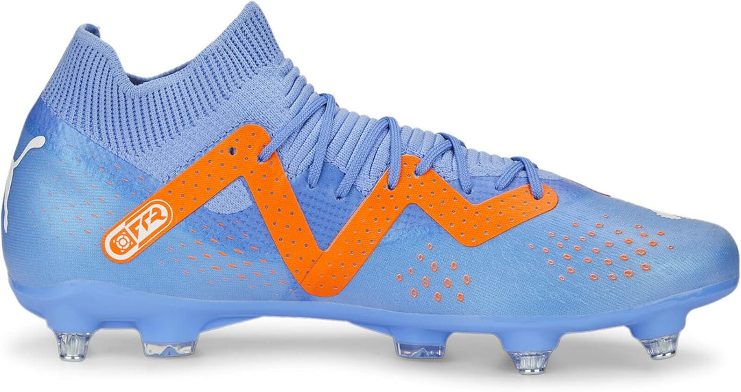 PUMA Herren Future Match Mxsg Fussballschuh 42.5 EU Blue Glimmer Puma White Ultra Orange, 42.5 EU Bl
