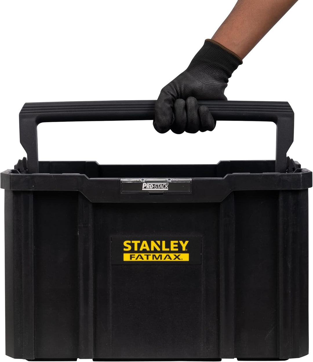 Stanley FatMax Werkzeugtrage / Werkzeugbox TSTAK, zum Verstauen und Transportieren von Werkzeug, mit