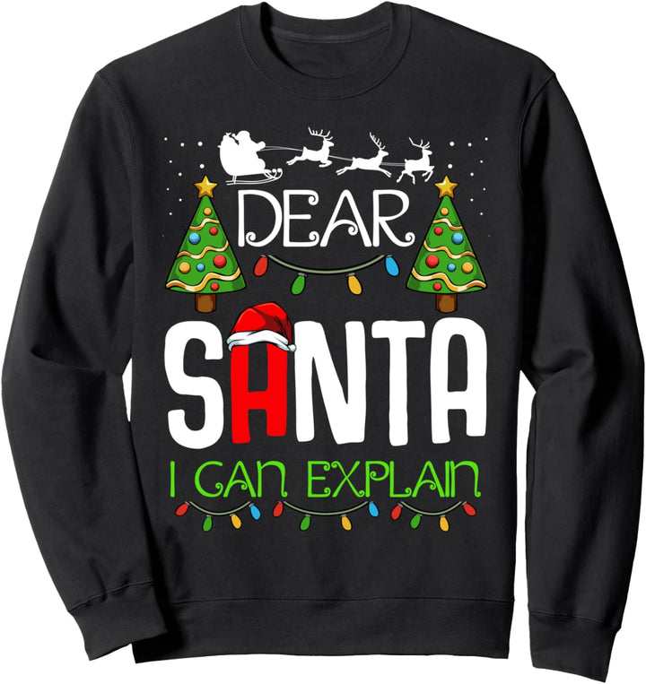 Santa Claus Weihnachtsmann Frohe Weihnachten Heiligabend Sweatshirt