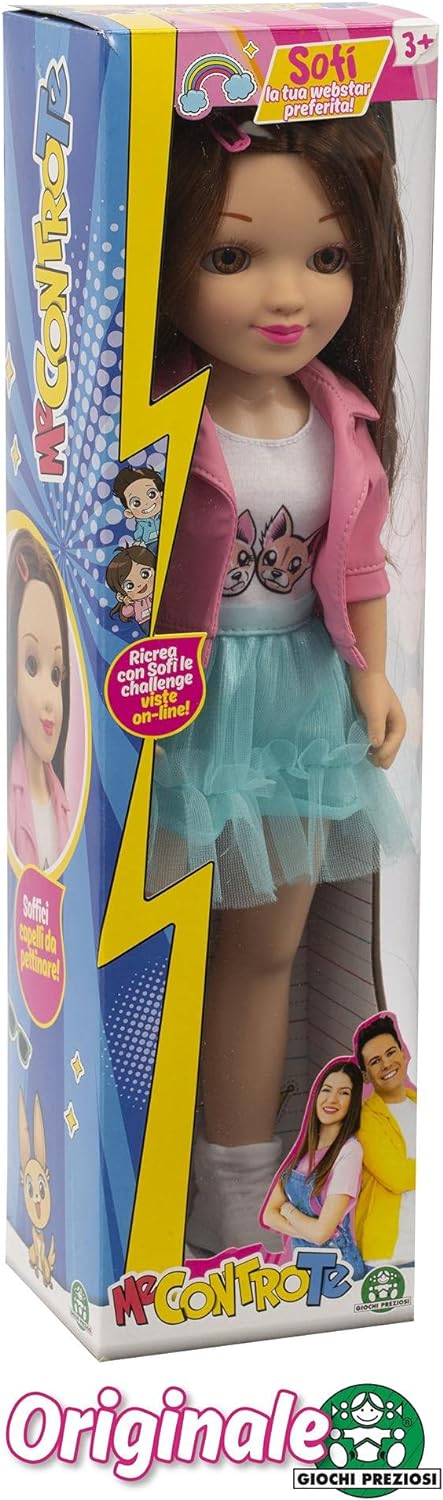 Giochi Preziosi MEC23000 Me Contro Te Sofì Cutie Doll 42 cm, Mehrfarbig, S