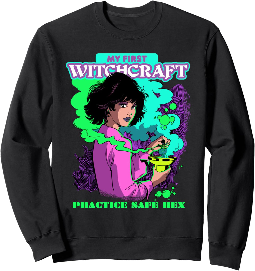 My first Witchcraft Mein erstes Hexenpraxis, Hex Hex Girl Sweatshirt