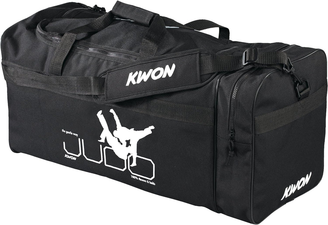 Kwon Trainingstasche Judo, schwarz, 48 x 24cm, 5016001 65 x 32 x 32cm Schwarz, 65 x 32 x 32cm Schwar