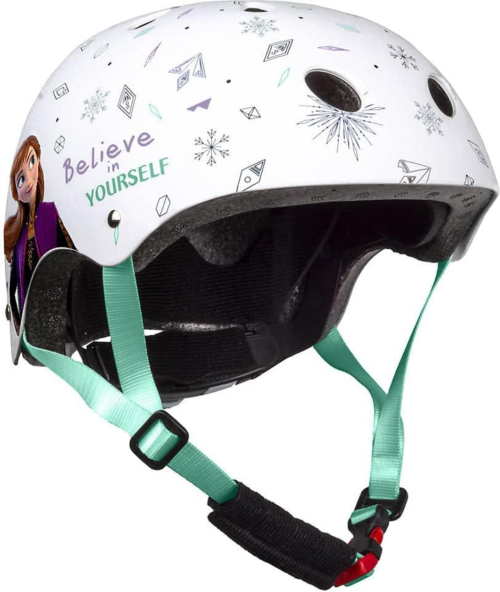 SEVEN POLSKA Mädchen Frozen Skaterhelm, weiss, M