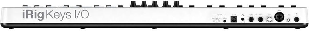 IK Multimedia iRig Keys I/O MIDI 49 - MIDI-Tastatur, tragbare Klaviertastatur, für Mac, iPhone und i