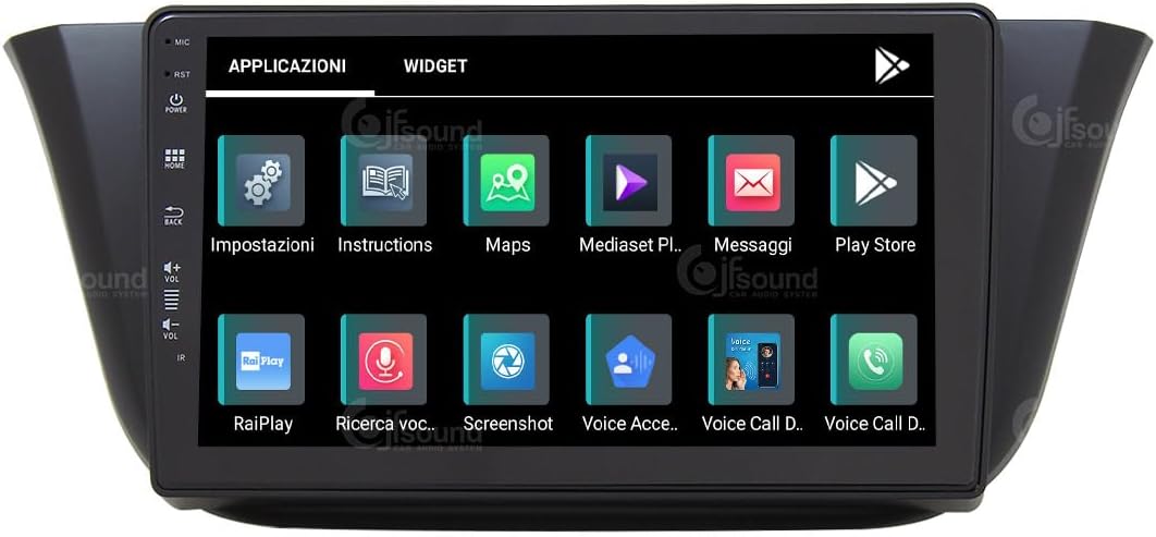 Personalisiertes Autoradio für Iveco Daily Android GPS Bluetooth WiFi USB DAB+ Touchscreen 9" 8core