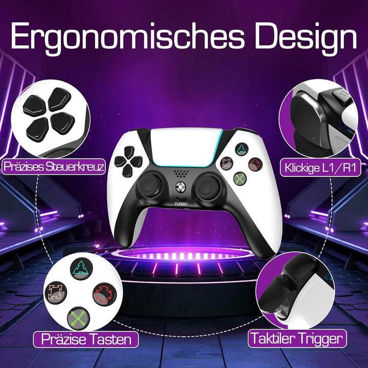 Ruibopad Ymir Wireless Luna Controller,PC Bluetooth Gamepads für Fire TV Stick Gaming Gamepad Kein D