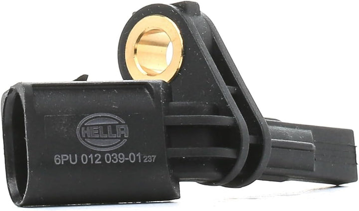 HELLA 6PU 012 039-011 Sensor, Raddrehzahl - 12V - 2-polig - Vorderachse links/Hinterachse links - oh