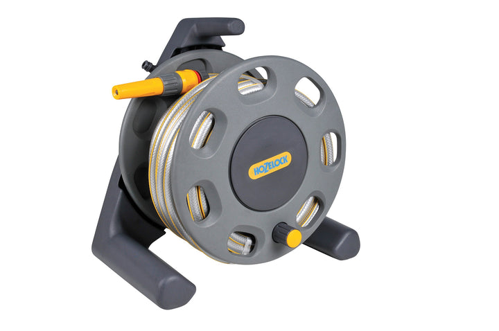 Hozelock 30 m Freistehende Schlauchbox mit 15 m Schlauch mit 15 m Schlauch, mit 15 m Schlauch