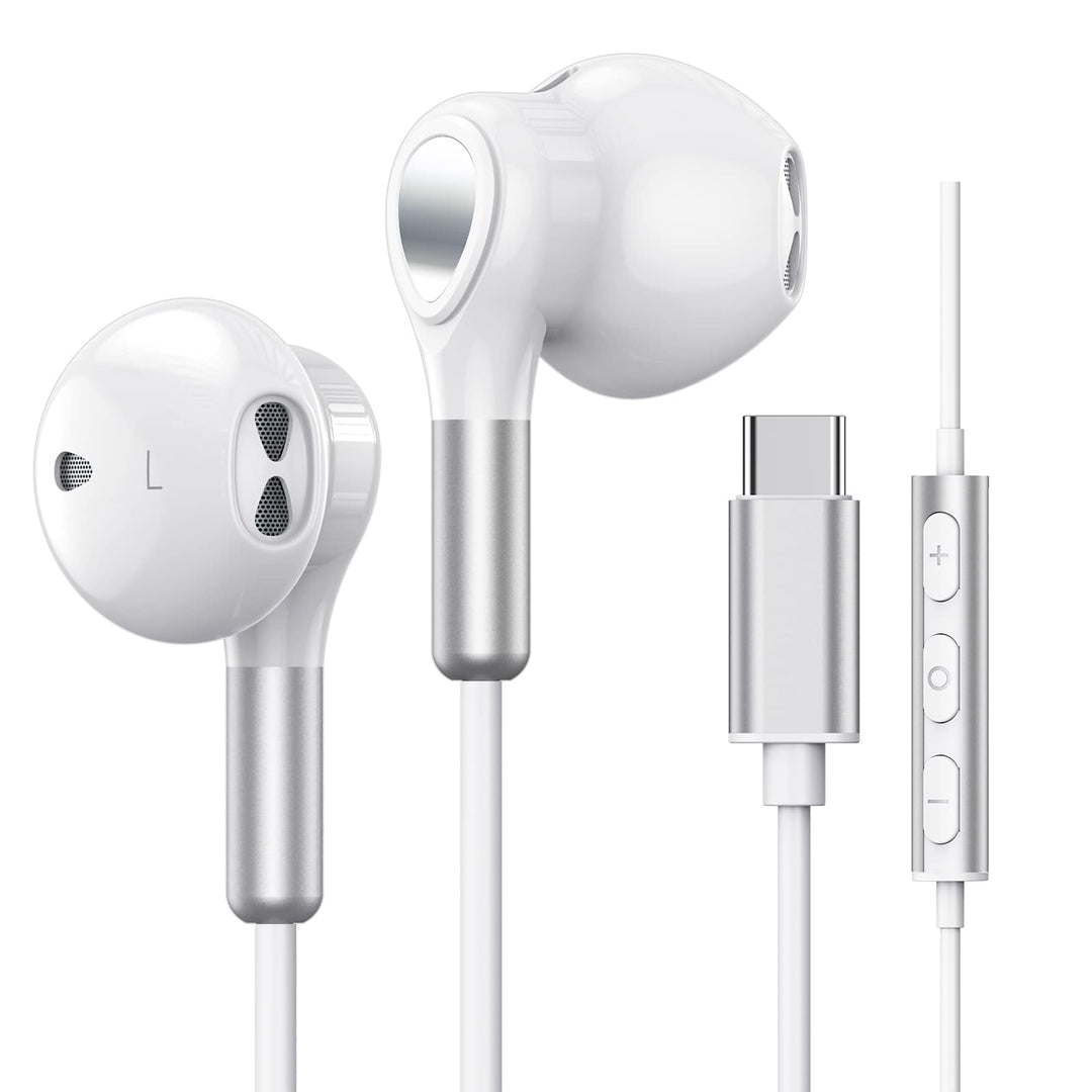 USB C Kopfhörer für Samsung Galaxy S23 Ultra S22 S21 FE S20 A53 A54 USB C Kopfhörer mit Mikrofon In-