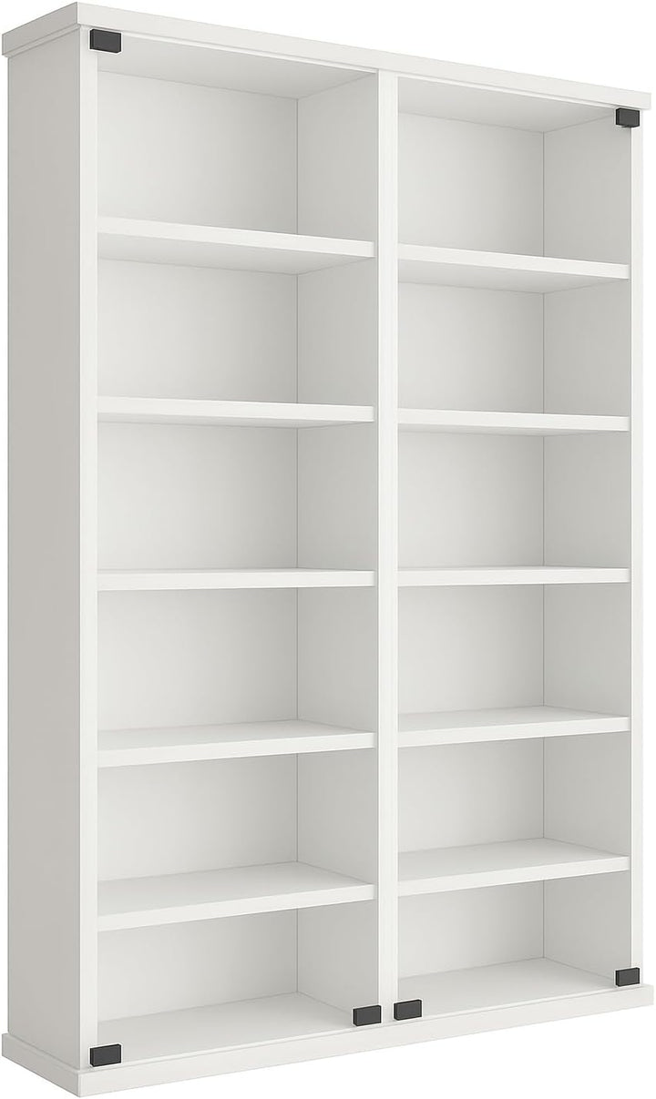 VCM Wandregal Hängeregal Wandschrank Hängeschrank Wandvitrine Wandschrank Weiss 18 x 60 x 91,5 cm "Z