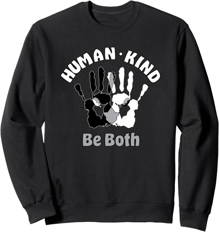 Menschliche Art seien Sie beide Anti-Mobbing kein Hass Sweatshirt