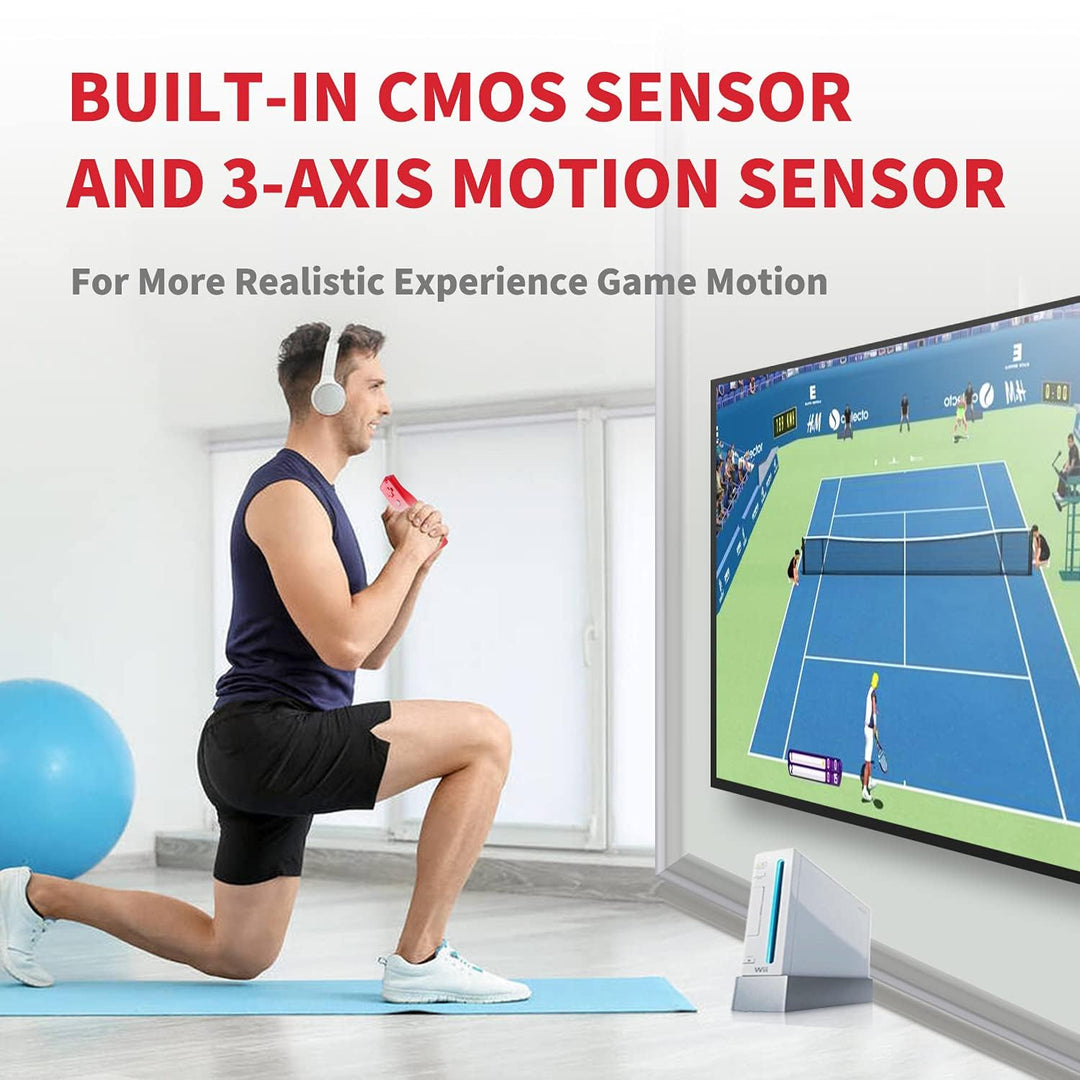 TechKen Controller für Wii mit Motion Plus und Wii Nunchuck Controller Wii Fernbedienung Nunchuk Kon