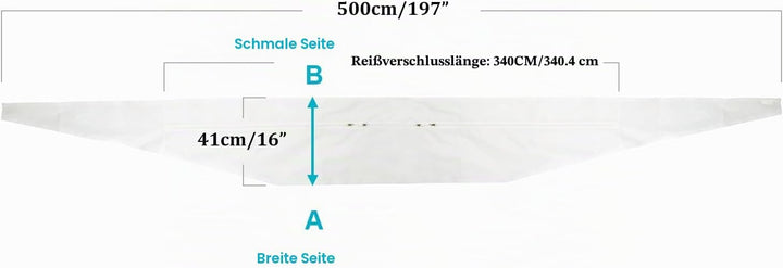 HOOMEE Fensterabdichtung für mobile Klimageräte, Klimaanlagen, Wäschetrockner, Ablufttrockner, Hot A