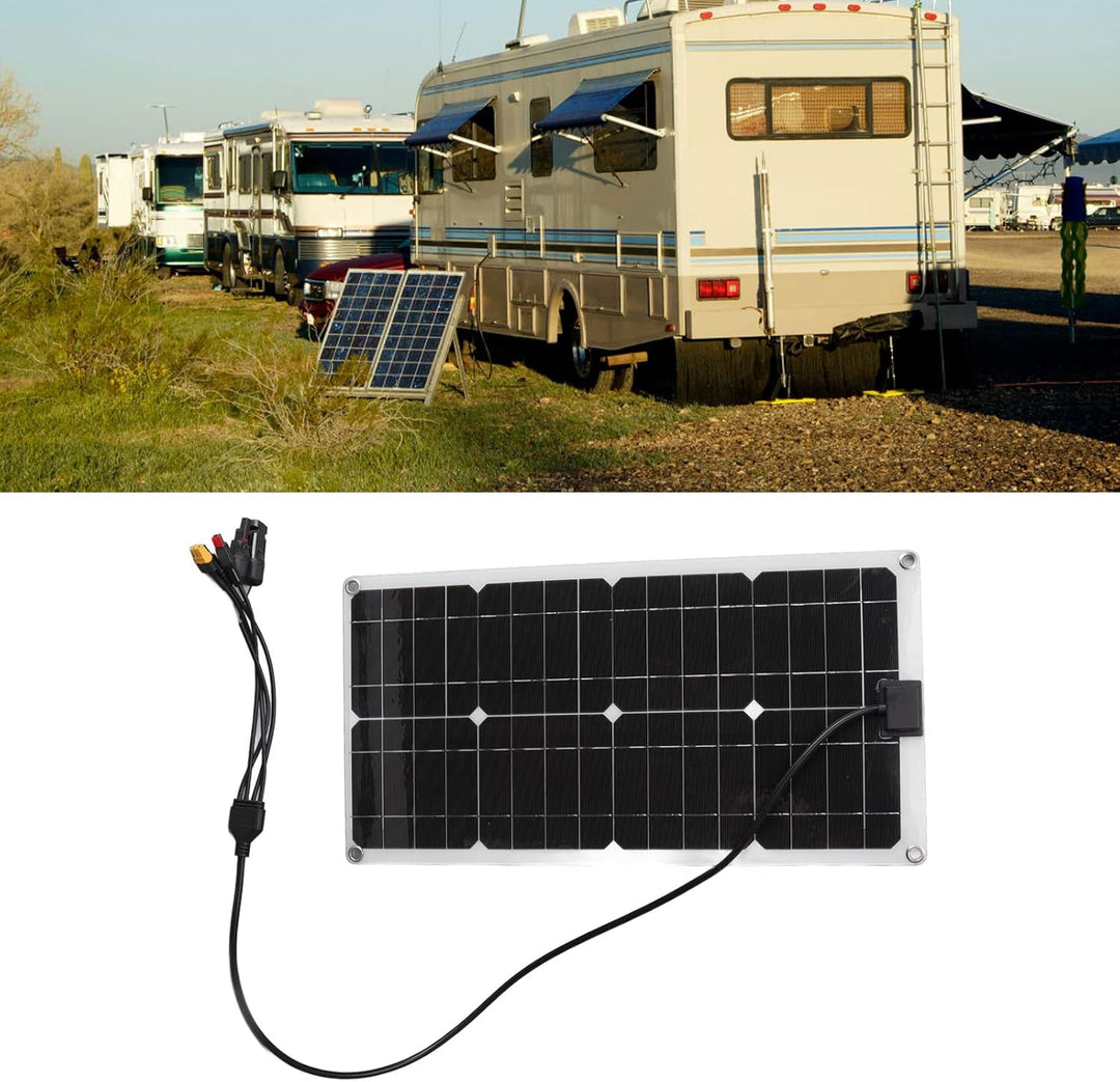 100 W Solarpanel XT60 DC-Anschluss Wasserdichtes Solarladegerät für den Aussenbereich