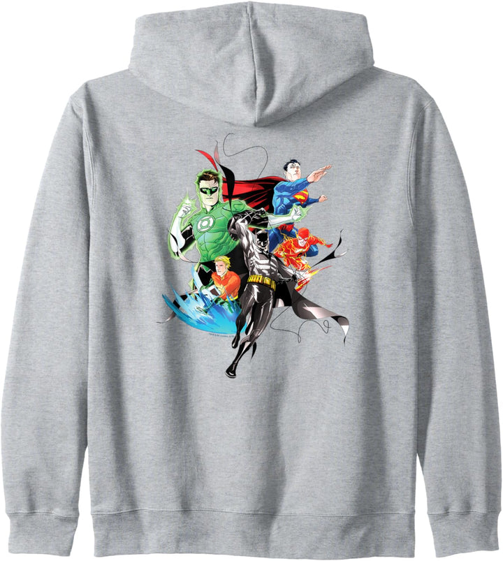 Justice League Mashup Kapuzenjacke