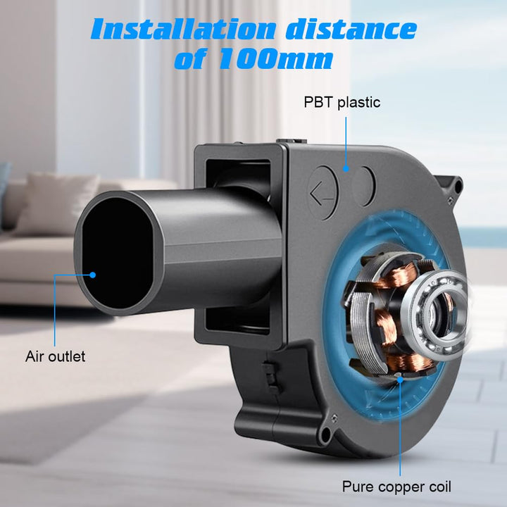 Radiallüfter 230v Regelbar,AC Radial Lüfter mit drehzahlregler,Gebläse Lüfter 97mm Turbinen,Turbinen