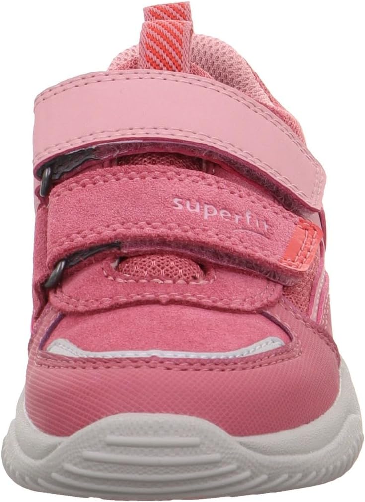 Superfit Mädchen Storm Sneaker 26 EU Pink Rot 5500, 26 EU Pink Rot 5500