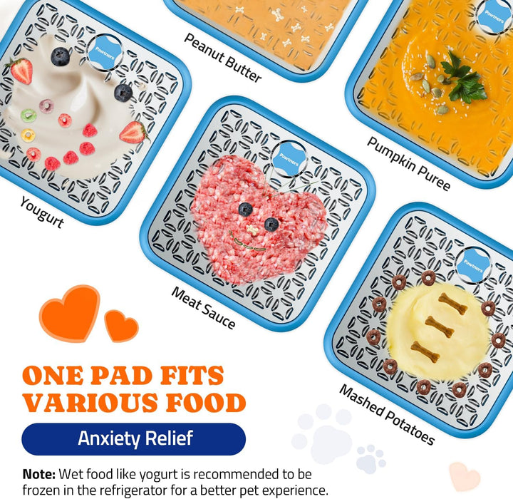 【Edelstahl Grosse Leckmatte für Hunde】Hund Leckmatten für grosse Hunde, Katze Leckpads für Kiste Lan
