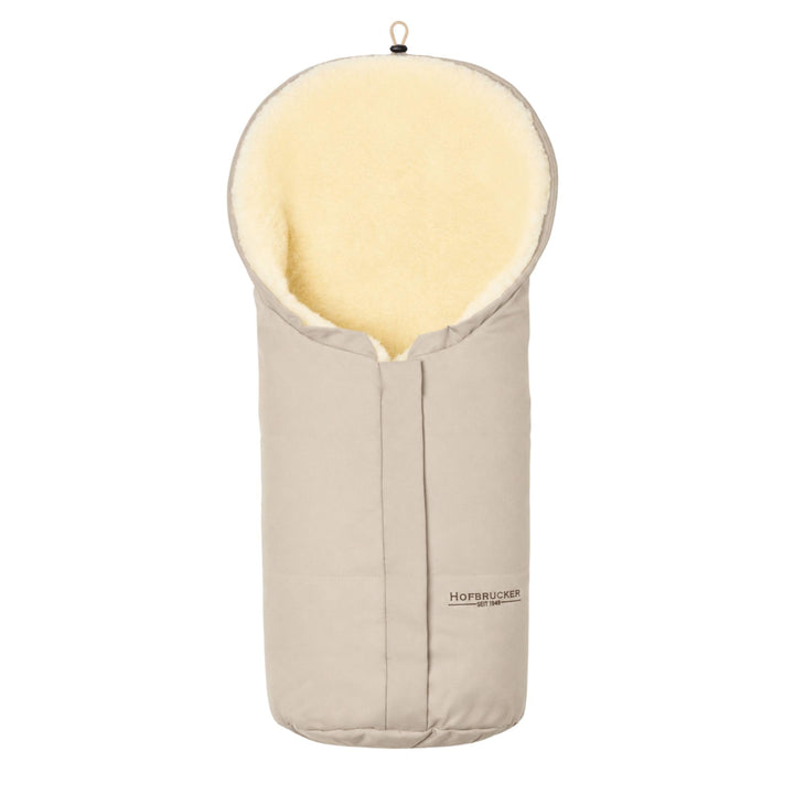 Hofbrucker Lammfell-Fusssack Eskimo für Babyschale, Kinderwagen, Buggy/Universeller Winterfusssack/F