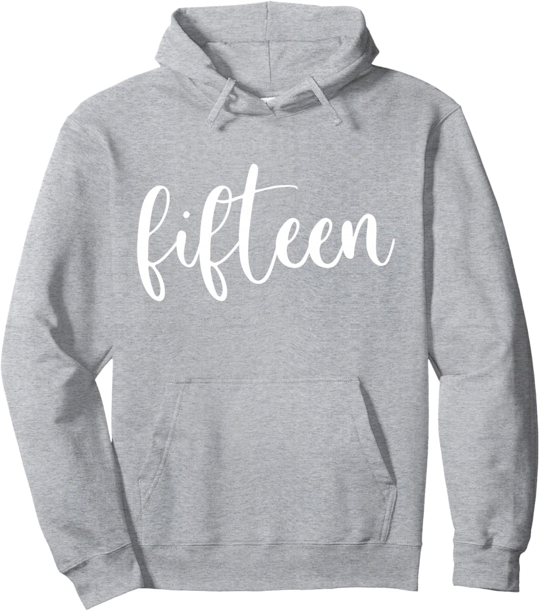 15. Geburtstag Junge Mädchen 15 Jahre 2009 Lustig Geschenk Pullover Hoodie