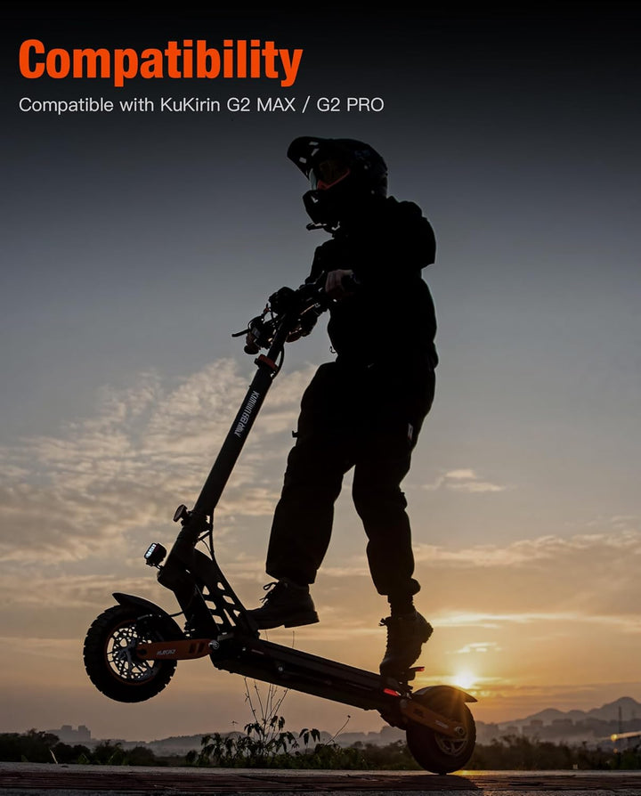 140mm Scooter-Bremsscheibenbremsbelag 6 Löcher Rund Kompatibel mit Kukirin G2 MAX / G2 PRO KickScoot
