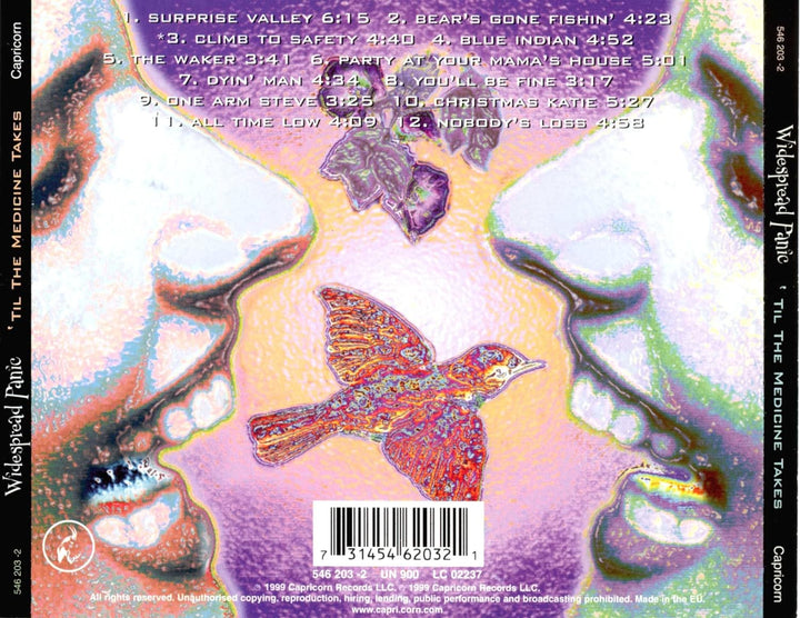 'Til the Medicine Takes, Audio-CD
