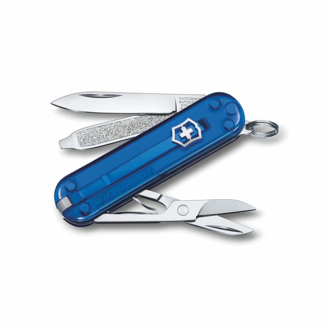 Victorinox Schweizer Taschenmesser, Klein, Classic SD, Multitool, Swiss Army Knife, Geschenk, 7 Funk
