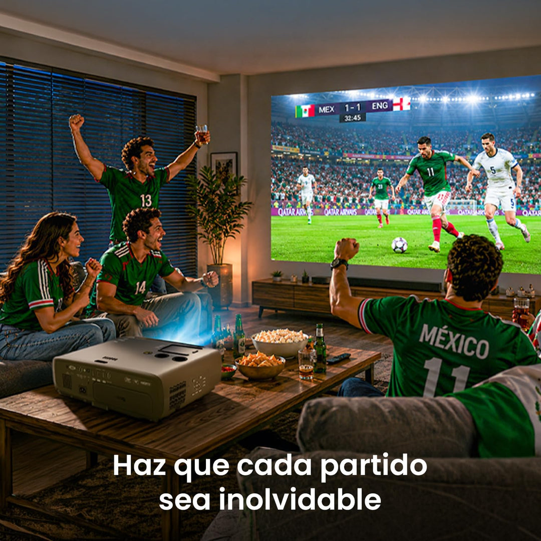 BenQ W4100i 4K Heimkino Beamer mit 3200 Lumen und Android TV-Dongle für kabelloses Entertainment