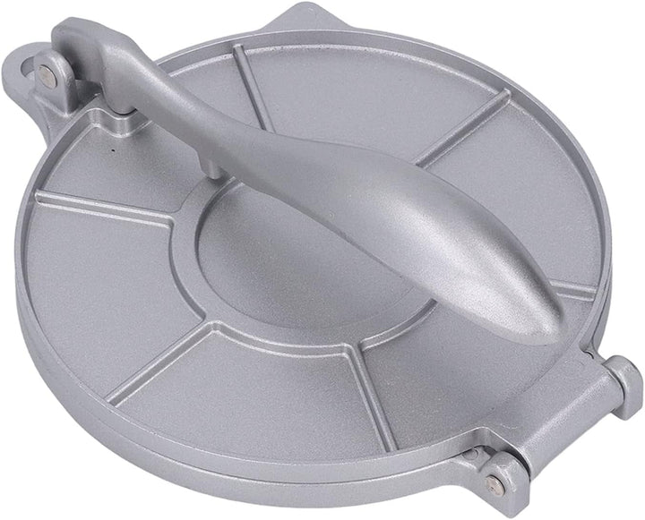 Tortilla-Presse, Roti-Presswerkzeug, 20 Cm, Aluminiumlegierung mit Gebogenem Griff, Geeignet für die