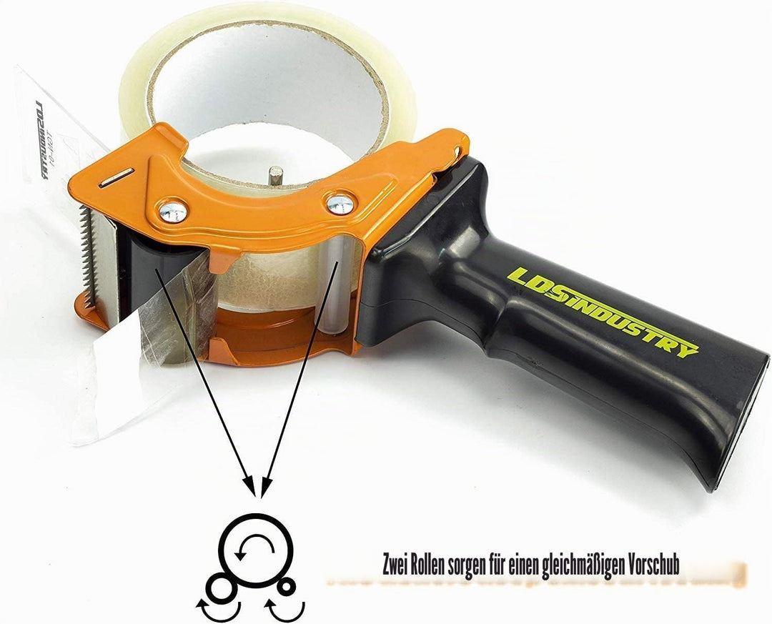 Paketklebeband Klebebandabroller Paketbandabroller Packband Paketband Papierklebeband Abroller Handa